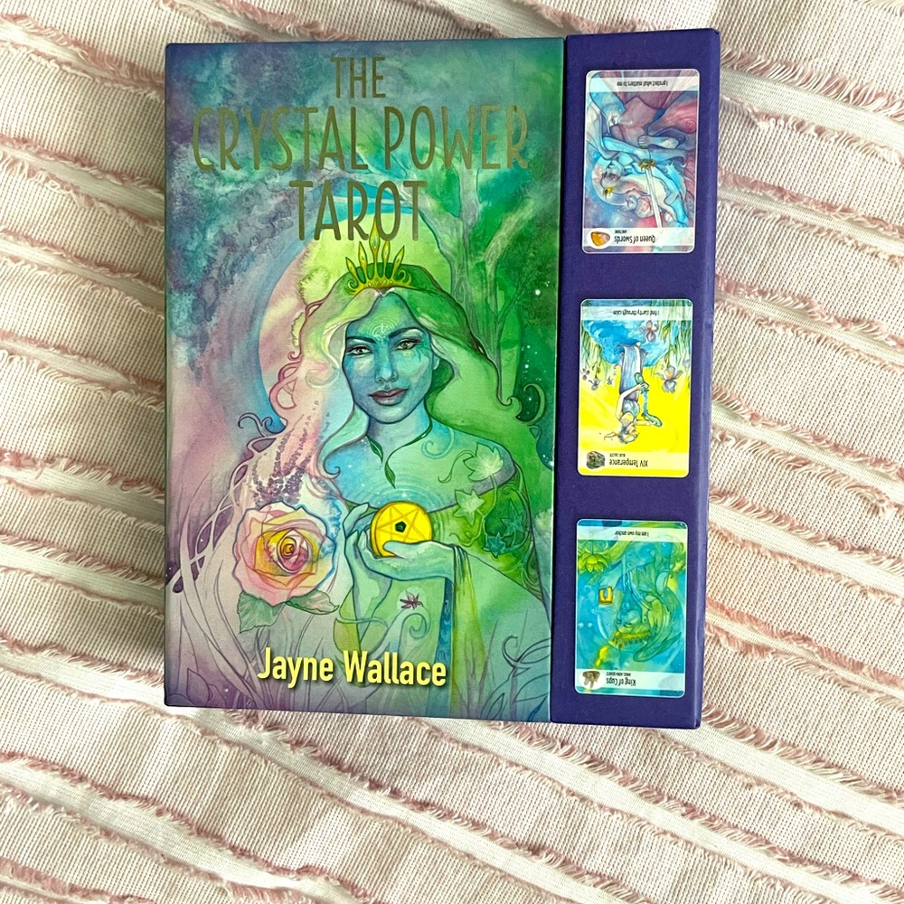 The Crystal Power Tarot by Jayne Wallace